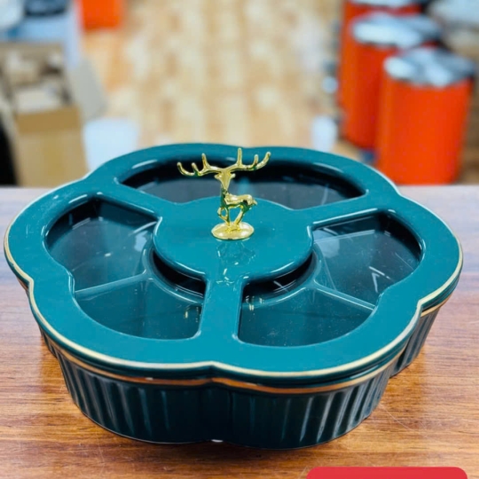 Khay, hũ đựng mứt - KH032