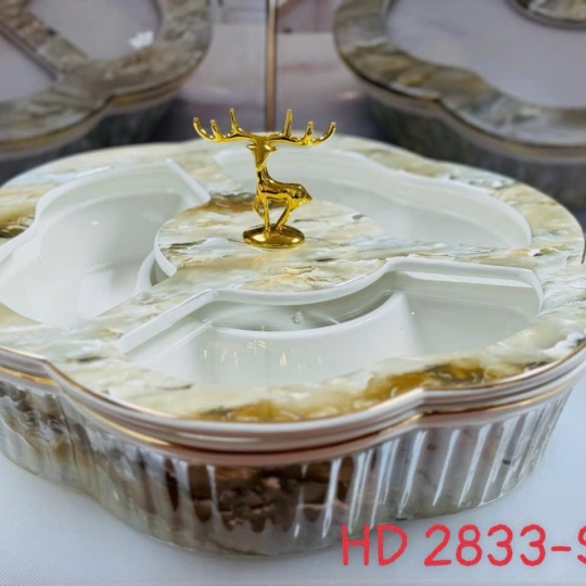 Khay, hũ đựng mứt - KH033