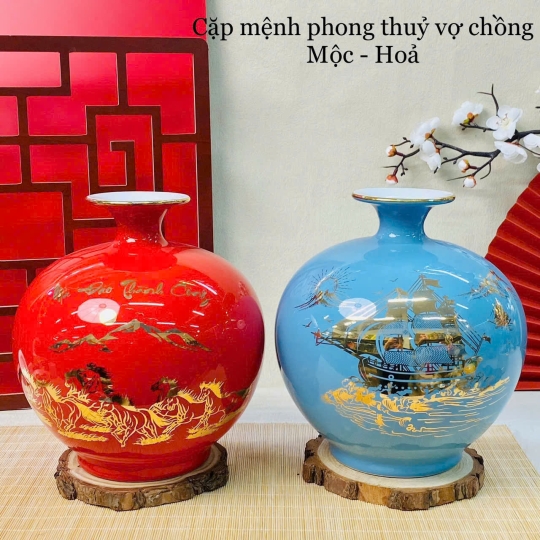 Bình Hút Tài Lộc mã  BHL025