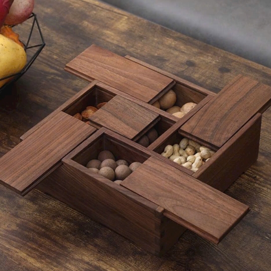 Khay, hũ đựng mứt - KH052